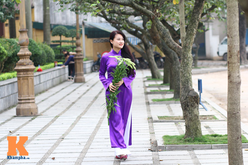 Tháng 4, loa kèn dịu mát từng góc phố Thủ đô